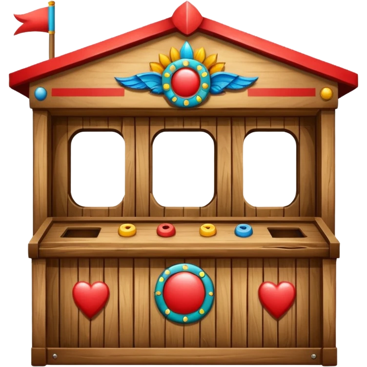 Shooting gallery booth emoji