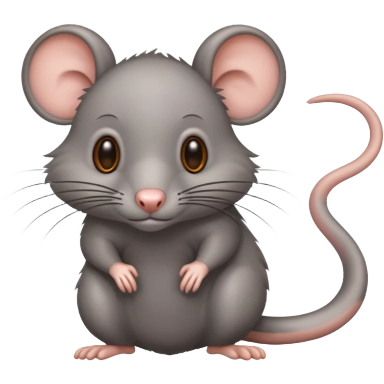 big rat with long tail emoji emoji