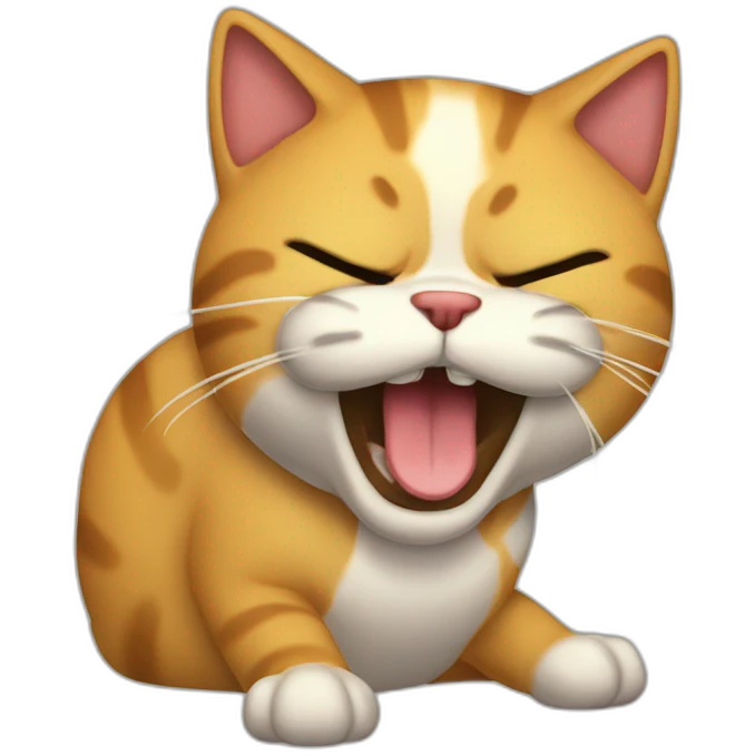 Gato vomitando  emoji