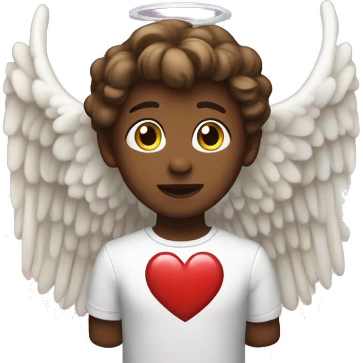 Angel heart emoji