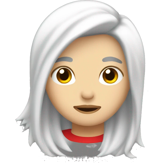 persona blanca con cabello rojo durmiendo  emoji