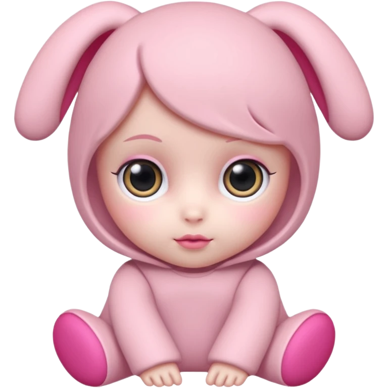 Labubu doll emoji