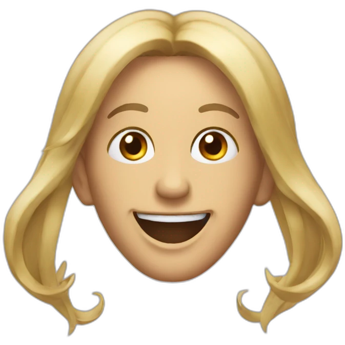 Soirire flippant emoji