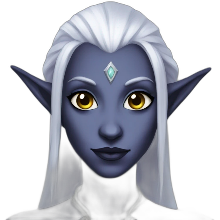 drow elf from dnd emoji