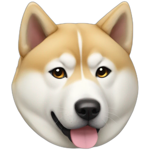 Akita inu gigachad emoji