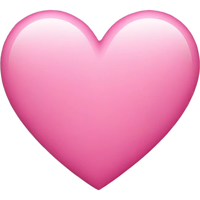 Pink heart emoji