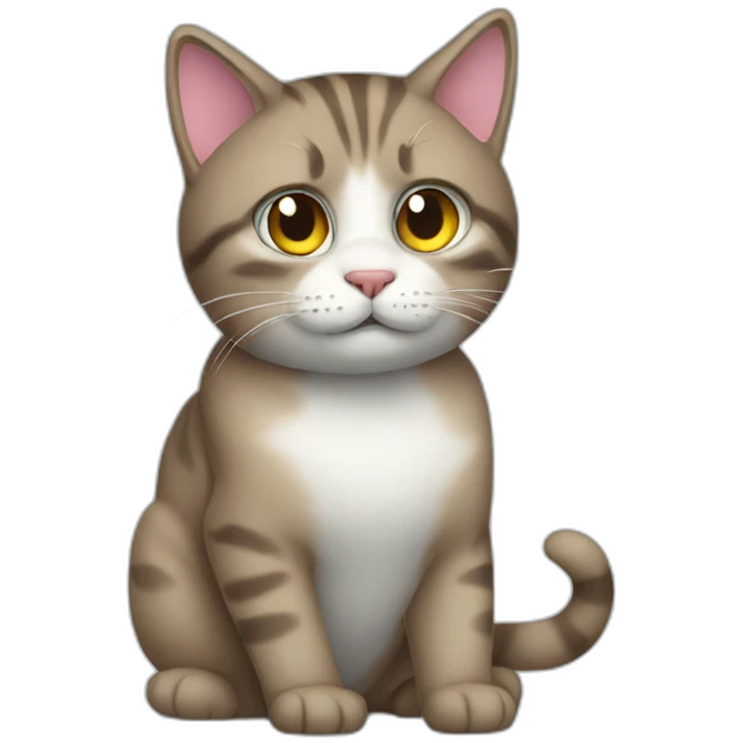 Cat cold emoji