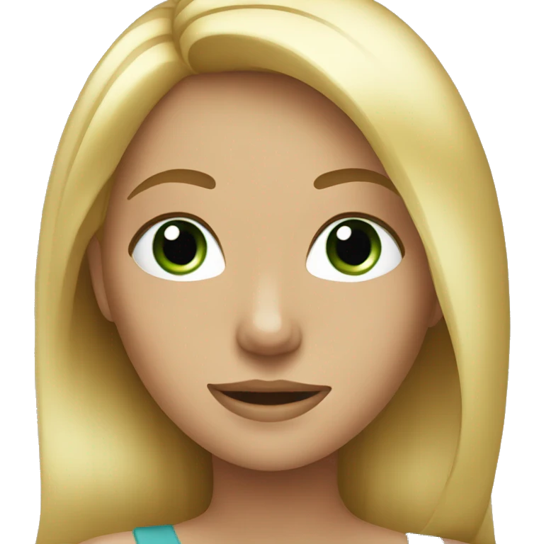 Blonde girls emoji