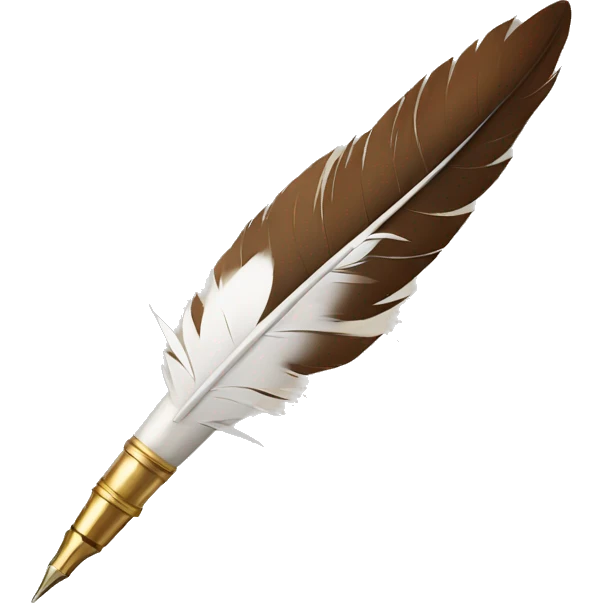 quill pen emoji