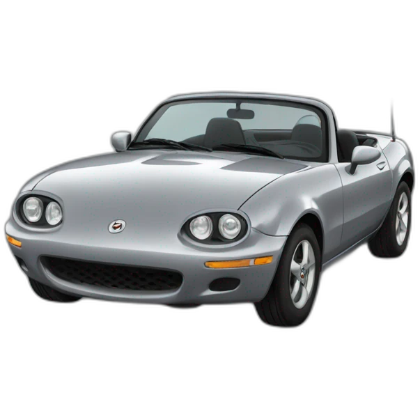 Miata grey emoji