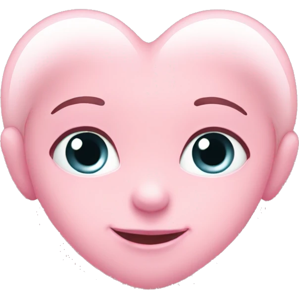 baby pink heart emoji
