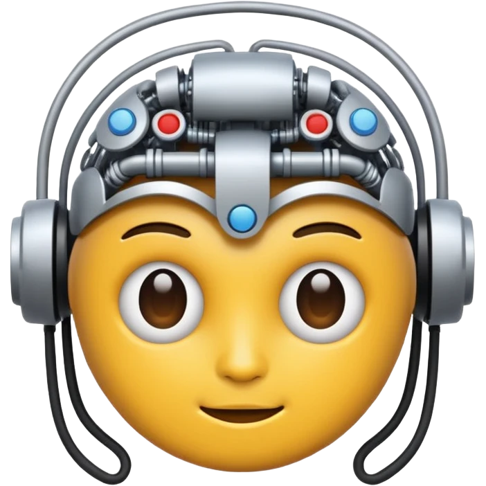 AI + data in business applications emoji