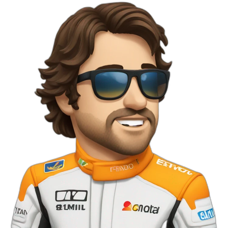 Fernando Alonso emoji