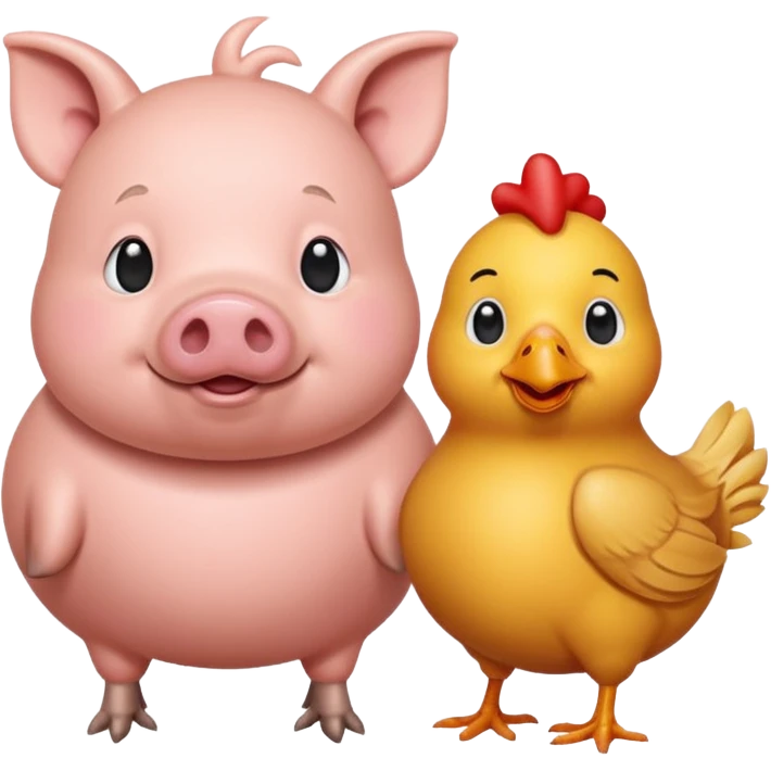 🐷+🐥 emoji