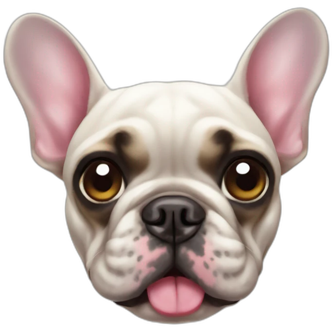 french bulldog octopus emoji