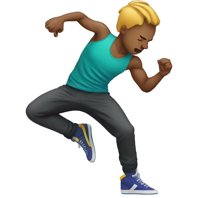 large Break dance  emoji