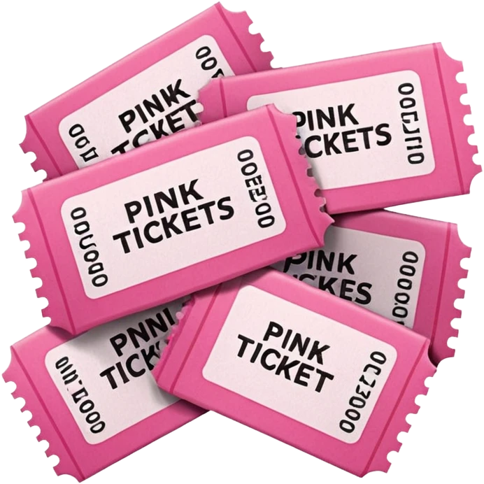 Billetes rosas emoji