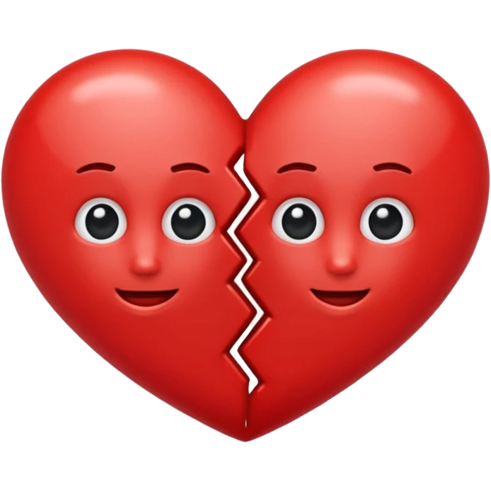 M + V in a heart  emoji