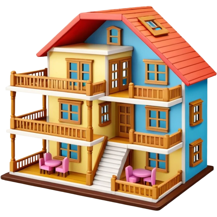 open doll house emoji