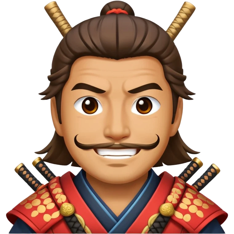 happy samurai emoji