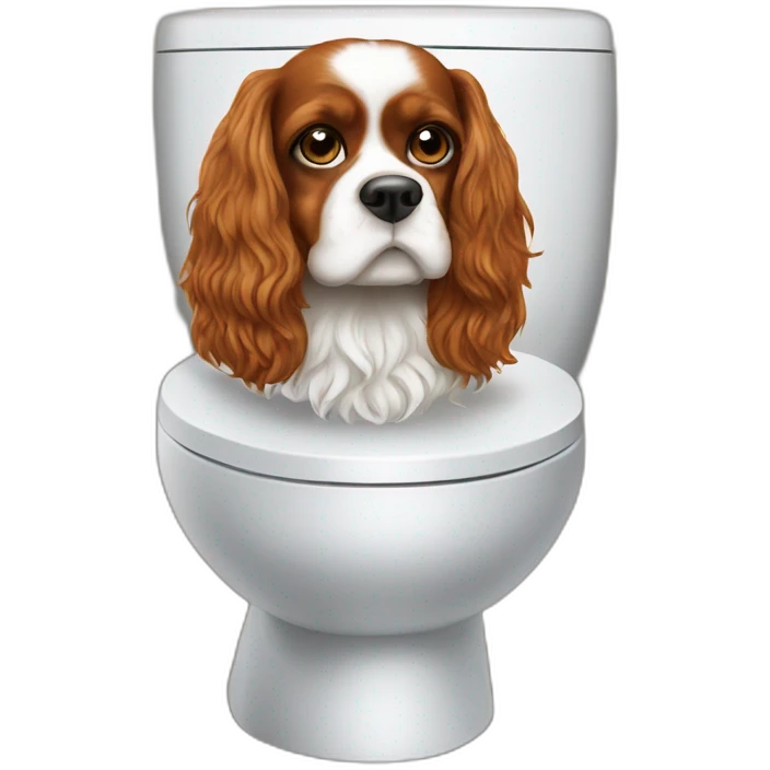 king charles on the toilet emoji