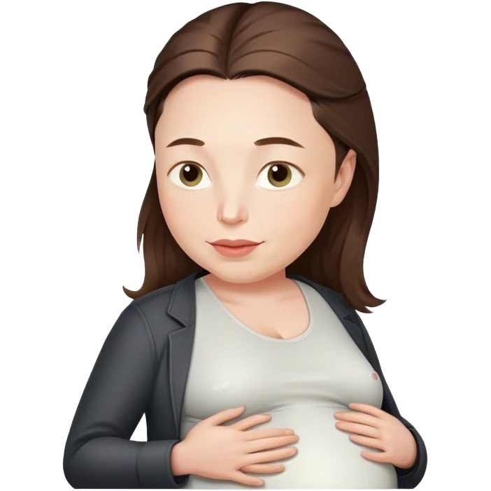 Pregnant Elon Musk emoji