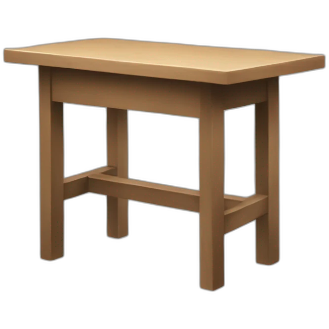 platform table emoji