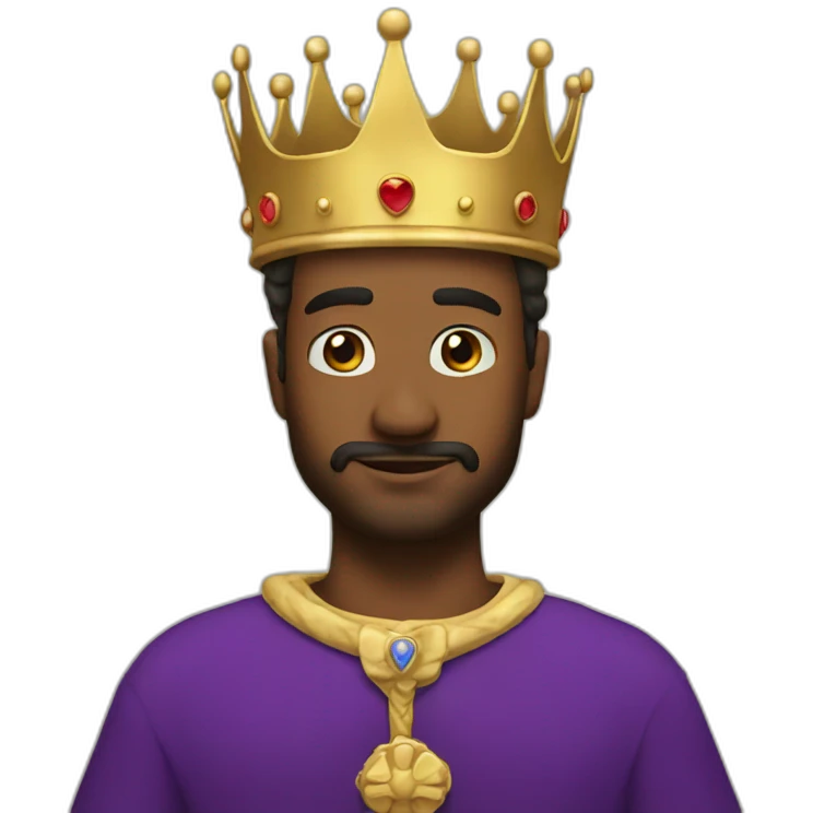 Crown for the king emoji