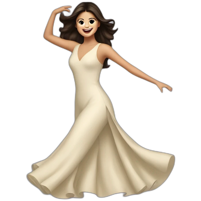 selena gomez dancing emoji