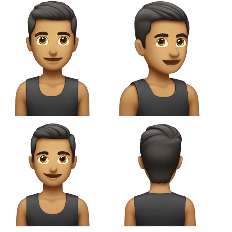Low taper fade emoji