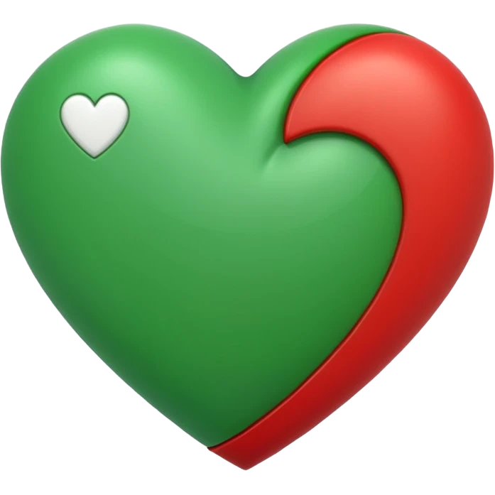 💚🤍❤️ emoji