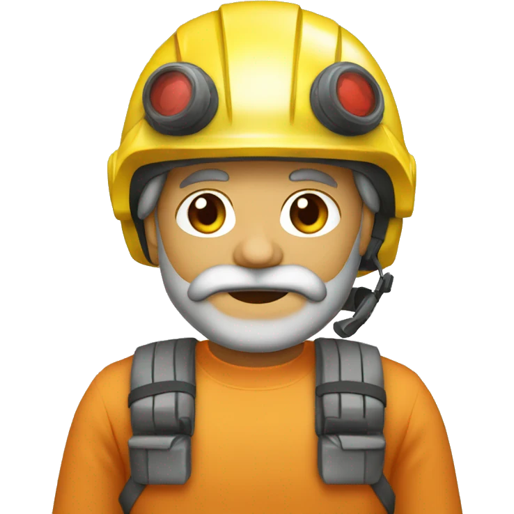 Lula com capacete emoji