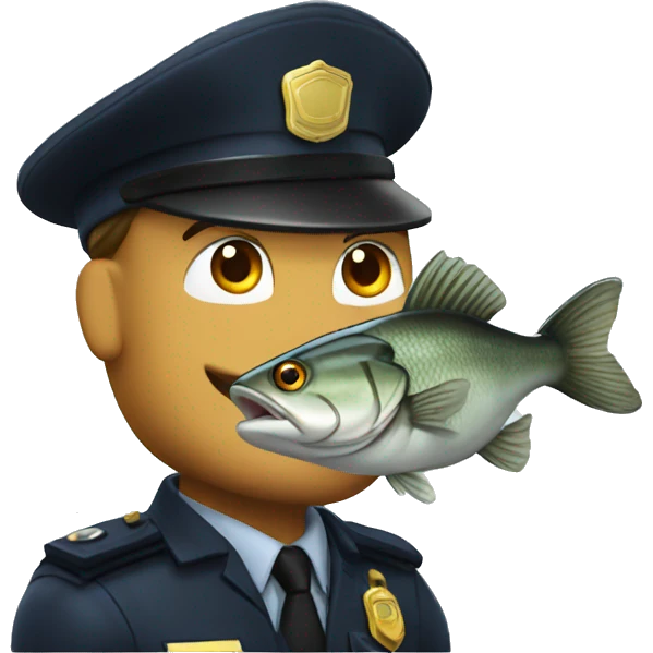 cod fish cop emoji
