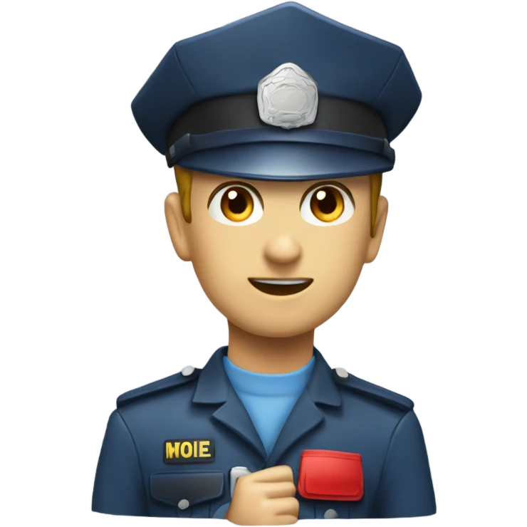 police siren blue and red  emoji