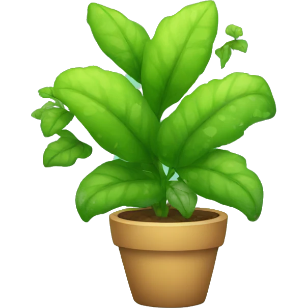 cute plant emoji