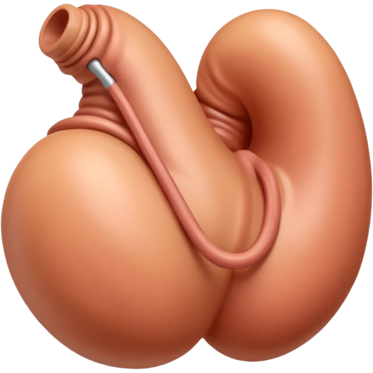 Cock and balls emoji