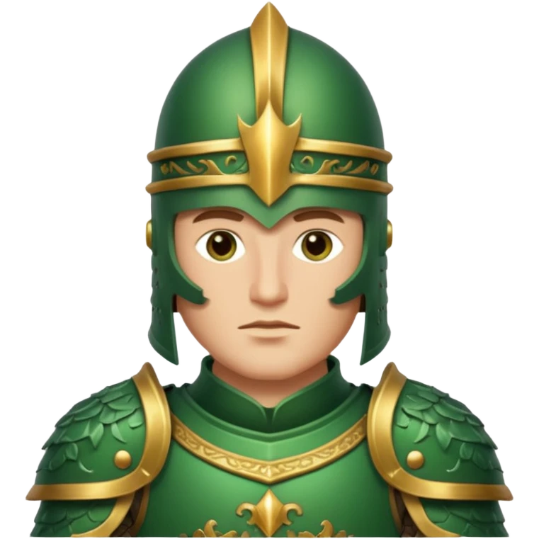 Green knight emoji