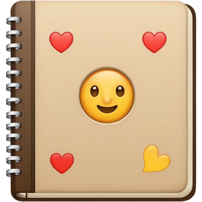 patterned notebook emoji