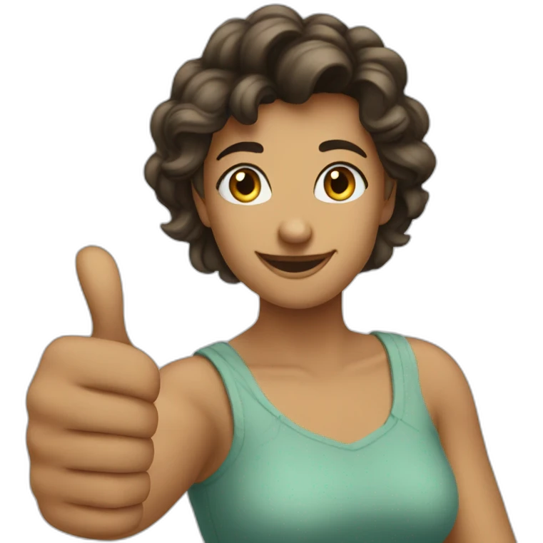 Diana-thumb up emoji
