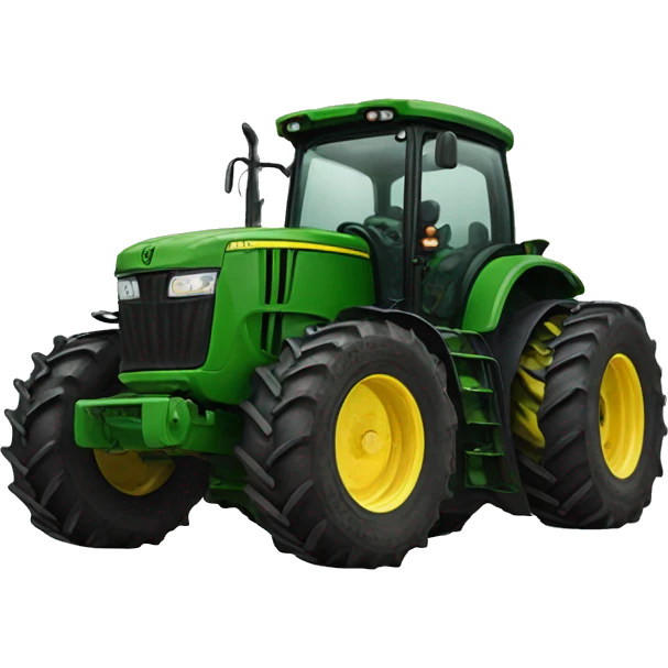 Tracteur John deere emoji