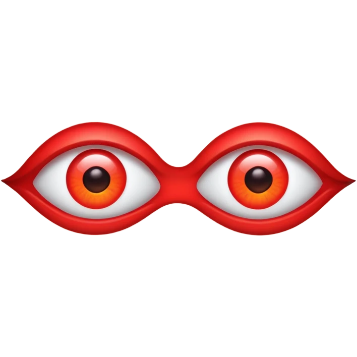 Turn this emojis eyes 😍 into this eyes🫀 emoji