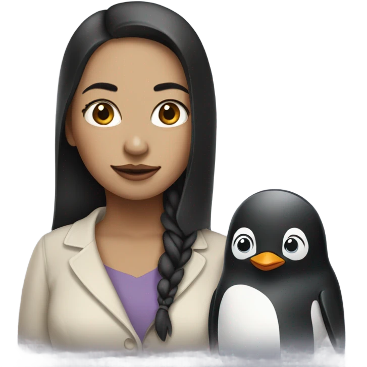 🐧👩🏻 emoji
