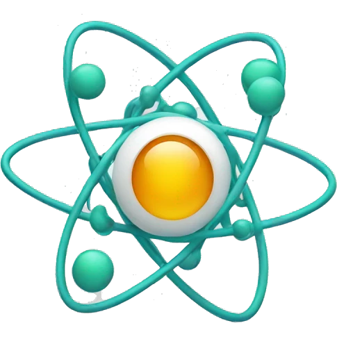 Atom science symbol emoji