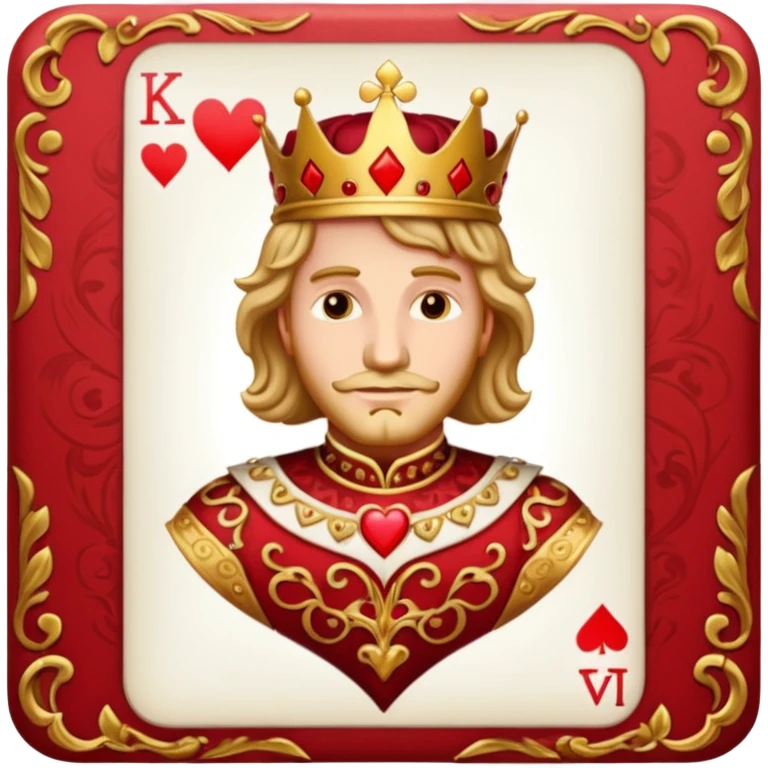 King of Hearts emoji