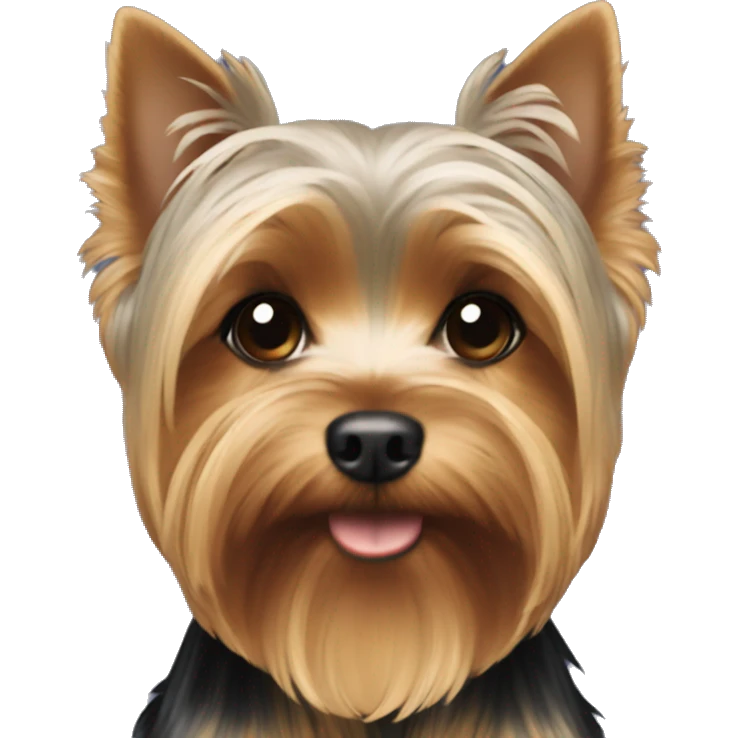 Short haired Yorkie emoji
