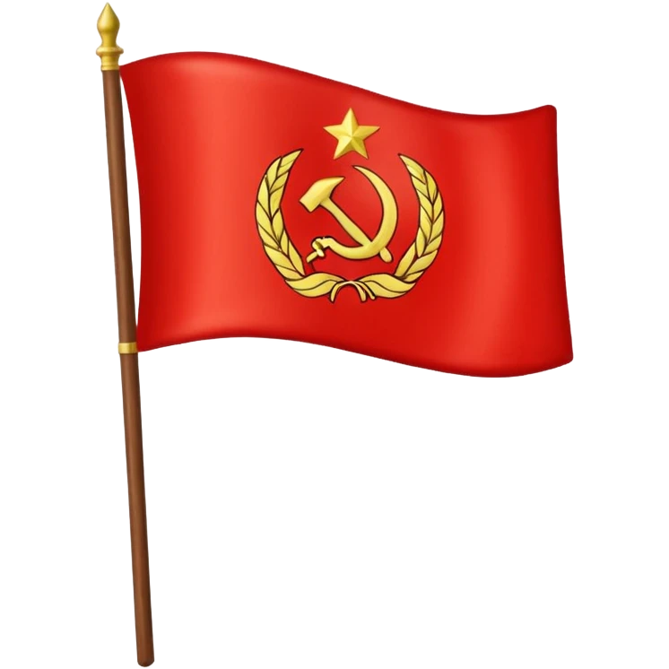 Je veux le drapeau de l'URSS en emojis  emoji