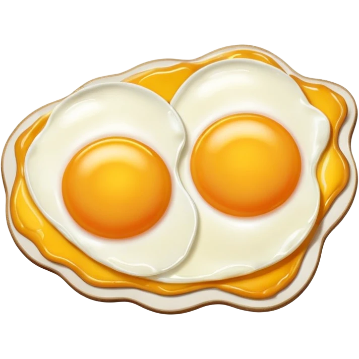 Dos huevos con lagrimas emoji