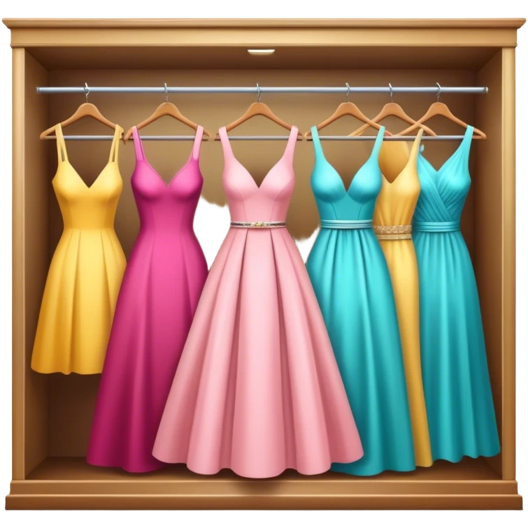 luxury dress wardrobe iconic emoji