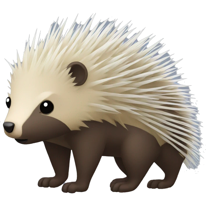 porcupine  emoji