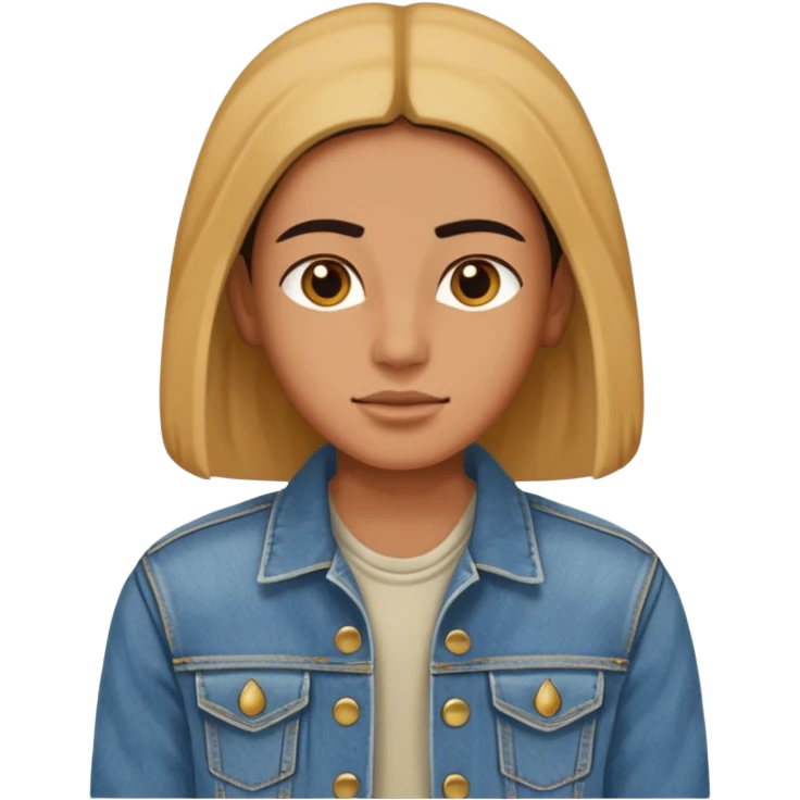 ancient egypt denim jacket emoji